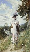 Giovanni Boldini Afternoon Stroll china oil painting reproduction